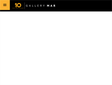 Tablet Screenshot of gallerymar.com